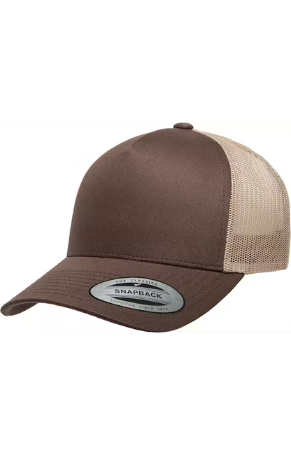 Yupoong 5-Panel Retro Trucker Cap
