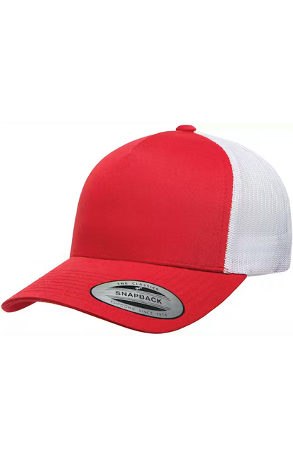 Yupoong 5-Panel Retro Trucker Cap